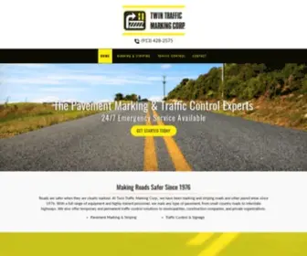 Twintraffic.com(Traffic Marking) Screenshot