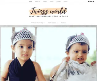 TwinzzWorld.com(Lifestyle Blog) Screenshot