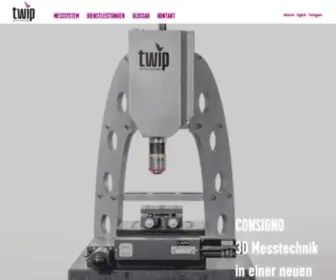Twip-OS.com(Twip optical solutions) Screenshot