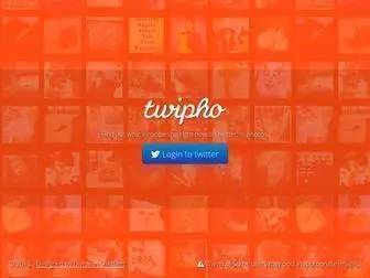 Twipho.net(Twitter photo search) Screenshot