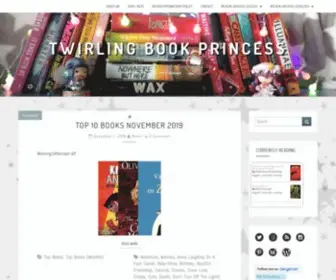 Twirlingbookprincess.com(Twirling Through Books Daily) Screenshot