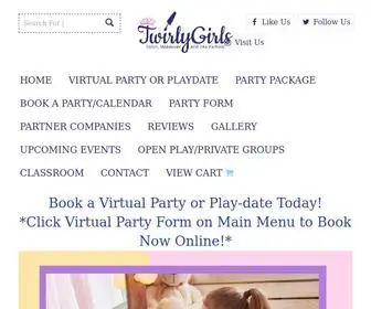 Twirlygirlsparty.com(Twirly Girls) Screenshot