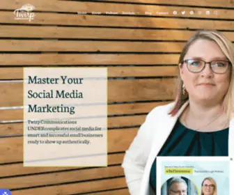 Twirp.ca(Master Your Social Media Marketing With Twirp Communications) Screenshot