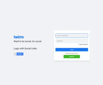 Twirro.com(Tanswift-want to be social,Go social) Screenshot