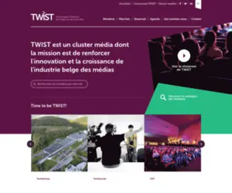 Twist-Cluster.com(Réseaux sociaux) Screenshot