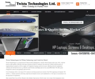 Twistatechnologies.com(Twista Technologies Ltd) Screenshot