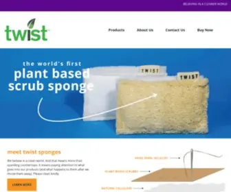 Twistclean.com(Twist // The World's First Plant) Screenshot