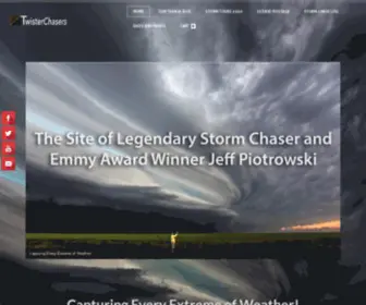Twisterchasers.com(Storm Chaser) Screenshot