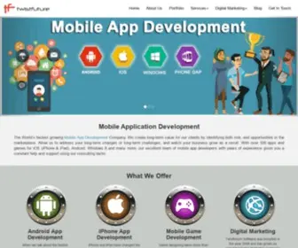 Twistfuture.com(Mobile App Development Company) Screenshot