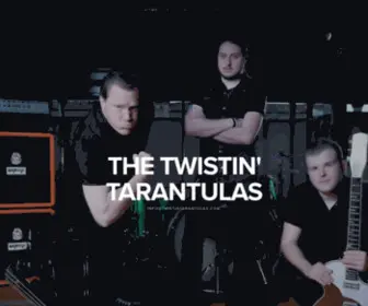 Twistintarantulas.com(The Twistin' Tarantulas) Screenshot
