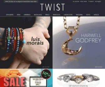 Twistonline.com(Designer Jewelry) Screenshot