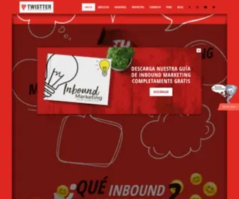 Twistter.mx(Twistter Agencia Inbound Marketing) Screenshot