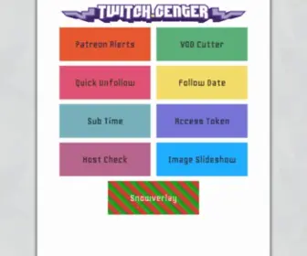 Twitch.center(Twitch Center Hub) Screenshot