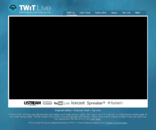 Twitlive.tv(TWiT Live) Screenshot