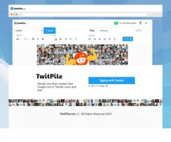 Twitpile.com(Twitpile) Screenshot