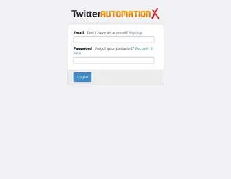 Twitterautomationx.com(TwitterAutomationX) Screenshot