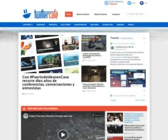 Twittercafe.cl(Una nueva red social para Chile) Screenshot