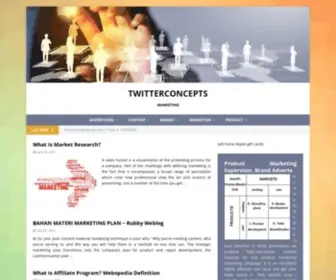 Twitterconcepts.com(Marketing) Screenshot