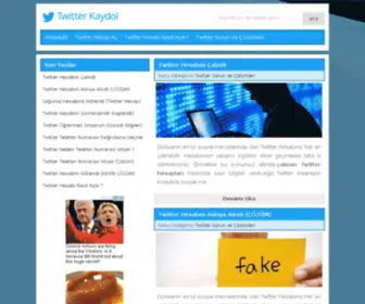 Twitterkaydol.net(Twitter kaydol türkçe) Screenshot