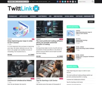 Twittlink.com(Home) Screenshot