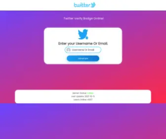 Twiverify.com(Twitter) Screenshot