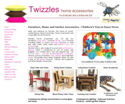 Twizzles.net(Contemporary Furniture) Screenshot