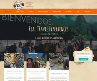 TWktours.com(Travel With Kids Family Adventure Tours Offer Experiences of a Lifetime) Screenshot