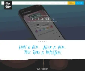 Twloha.com(To Write Love On Her Arms) Screenshot