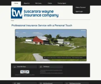 Twmic.com(Tuscarora Wayne Insurance Company) Screenshot