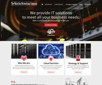 TWNC.com(The Waterloo Networking Company) Screenshot