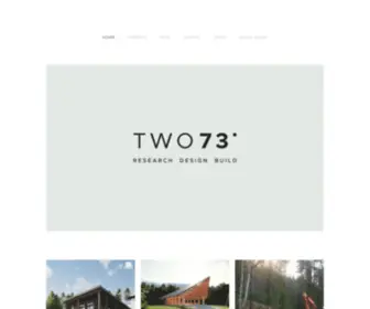 Two73Design.com(Two 73 Design) Screenshot