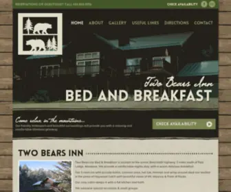 Twobearsinn.com(Two Bears Inn) Screenshot