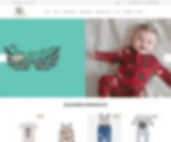 Twobirdees.com(100% Natural Organic Baby Clothes) Screenshot