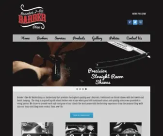 Twobitbarbershop.com(Two Bit Barber Shop) Screenshot