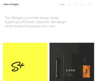 Twobridges.design(Design & Branding Agency in Denver) Screenshot