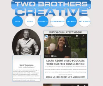 Twobrotherscreative.com(TBC SITE) Screenshot