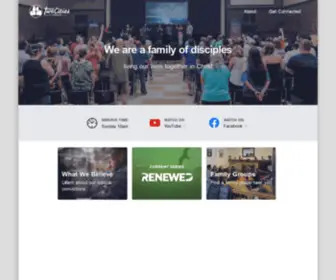 Twocitieschurch.org(Living together in Christ) Screenshot