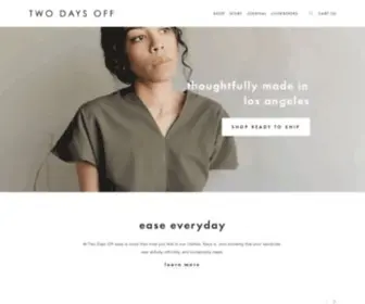 Twodaysoff.com(Two Days Off) Screenshot