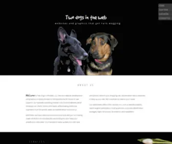 Twodogsintheweb.com(Two Dogs in the Web) Screenshot