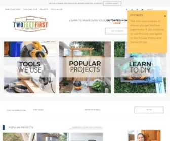 Twofeetfirst.net(Home) Screenshot