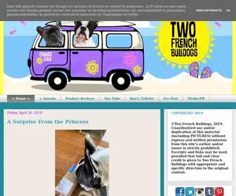 Twofrenchbulldogs.com(Two French Bulldogs) Screenshot