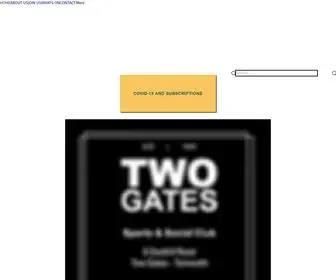 Twogates.org(Two Gates Club) Screenshot