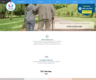 Twogirlshomecare.com(Two Girls Home Care) Screenshot