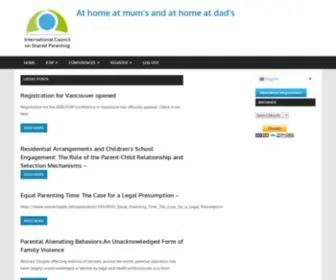 Twohomes.org(Two parents) Screenshot