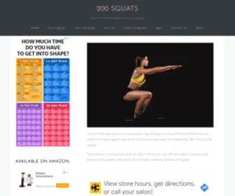 Twohundredsquats.com(200 Squats Training Program) Screenshot