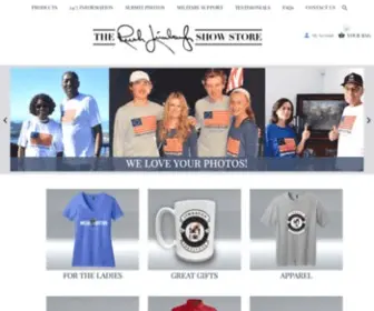 Twoifbytea.com(The Rush Limbaugh Show Store) Screenshot