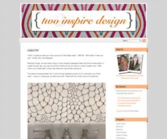 Twoinspiredesign.com(Two friends) Screenshot