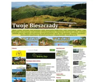 Twojebieszczady.pl(Twoje Bieszczady) Screenshot