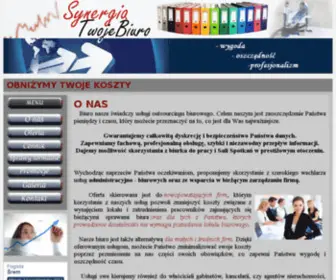 Twojebiurosrem.pl(Usługi biurowe) Screenshot