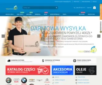 Twojeczesci24.pl(Części samochodowe) Screenshot